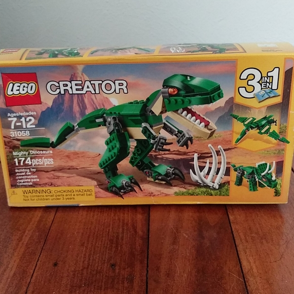 lego 3 in 1 dinosaur